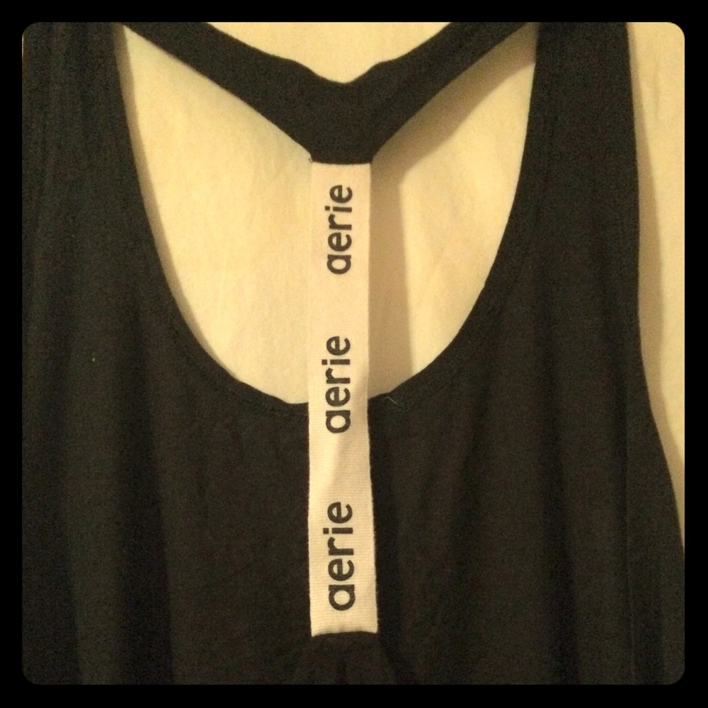 Aerie Logo Low side tank top XL